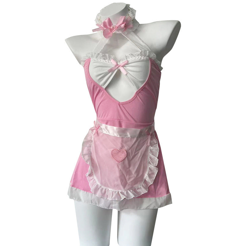 Japanese Sexy Sweet Spaghetti-strap Pure Cute Suit