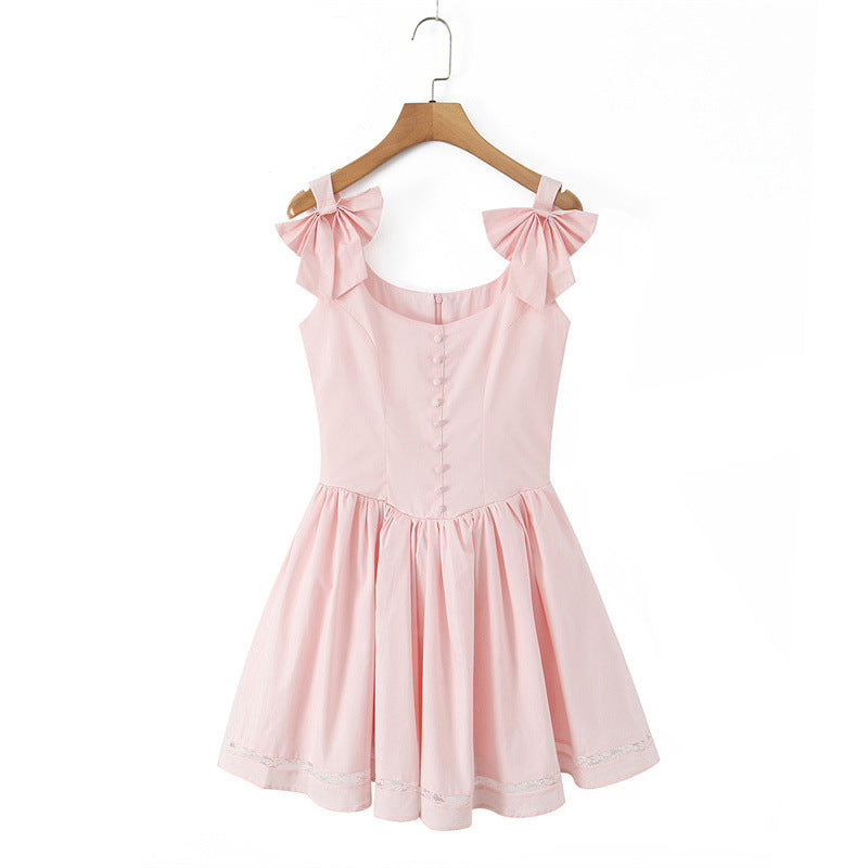 Sweet Bow Mini Sling Women's Dress