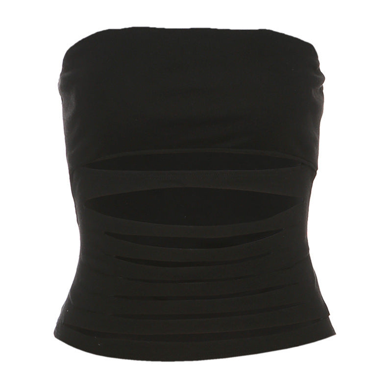 Sweet Strapless Top – Solid Color Vibes