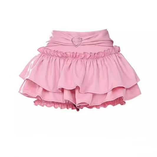 Slim Fit Flare Skirt – Kawaii Cake Layers Style