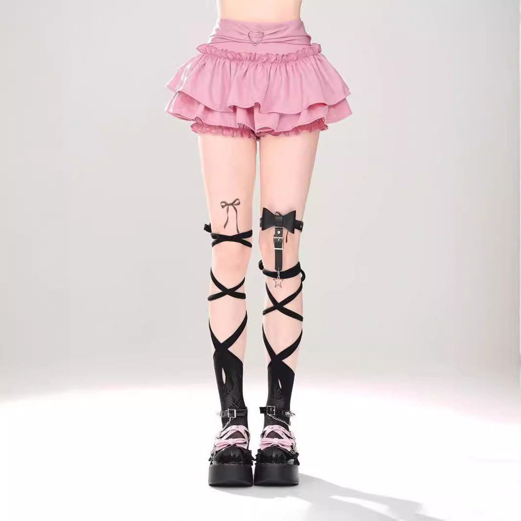 Slim Fit Flare Skirt – Kawaii Cake Layers Style