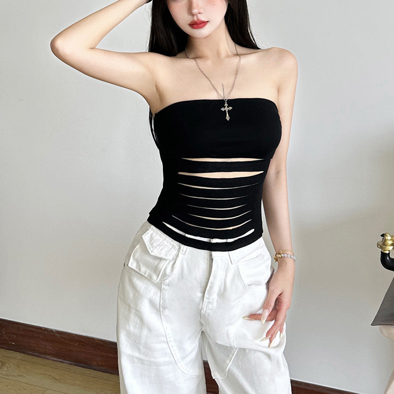 Sweet Strapless Top – Solid Color Vibes