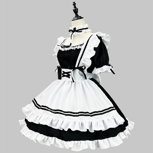 Classic Black And White Maid Cloth Maid Suit