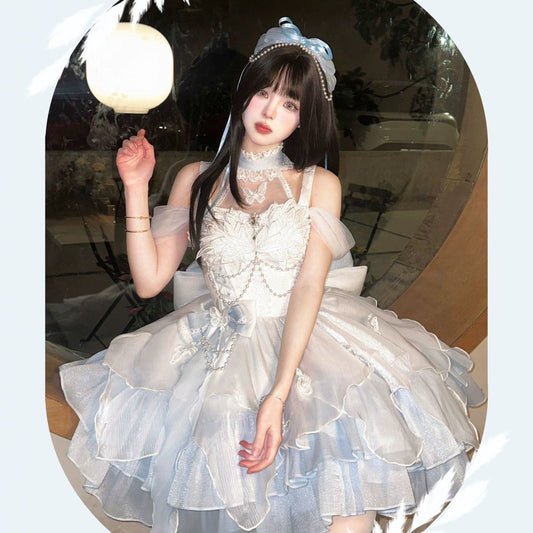 Swan Lake Dress, Pure Lusty Princess Dress, Puffy Skirt, Lolita Skirt, Beautiful