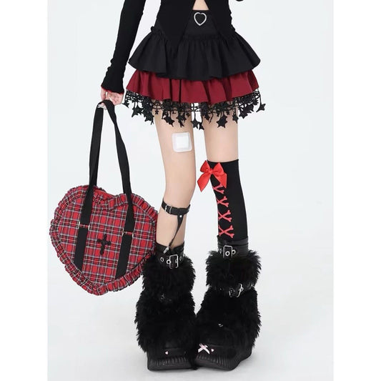 Subculture Xinghai Original Shibuya Spice Girl Ballet Skirt Anti-glare High Waist Cake A- Word Abi-style