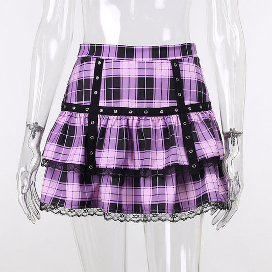 Y2K Skirt Lattice Skirt