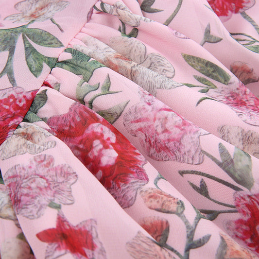 Dress with Playful Color Contrast