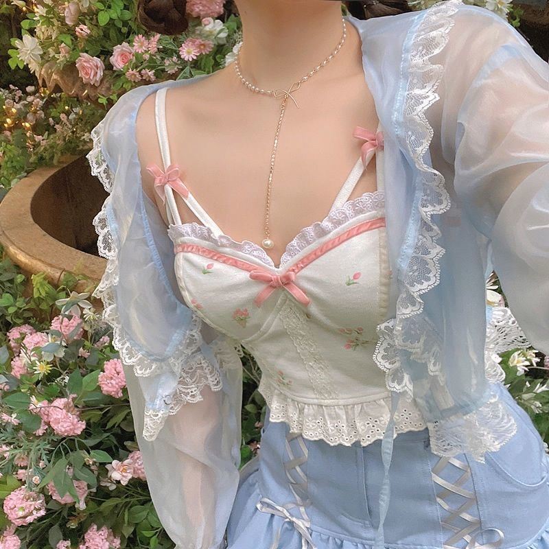 Milky Sweet Vest – Cute & Spicy Summer Style