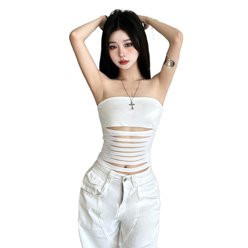 Sweet Strapless Top – Solid Color Vibes
