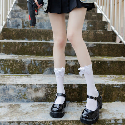 Cute Japanese Style Socks – Mid-Length, Soft & Versatile