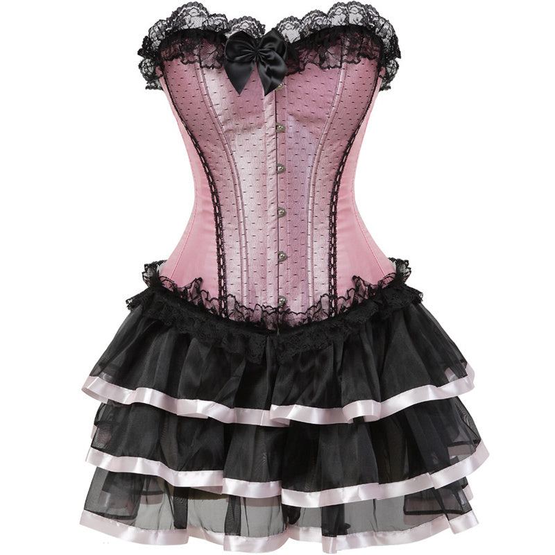 Corset Girdle Belt Bandage Body Shaping Belt Court Lace