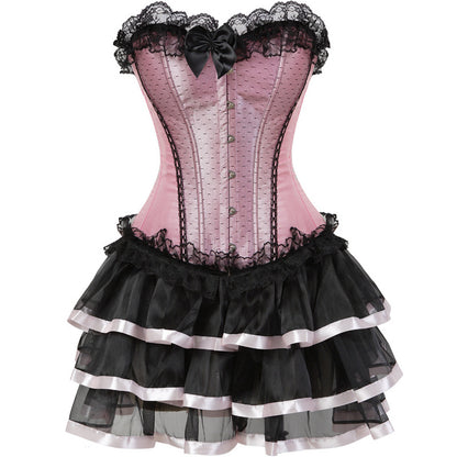 Corset Girdle Belt Bandage Body Shaping Belt Court Lace