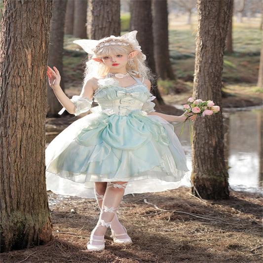Sandy Rose Ethereal Vibe Feeling In The Escape Princess Dress