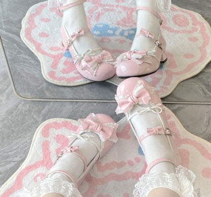 Sweetheart Girl Style – Skirt & Cute Leather Shoes