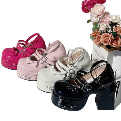 Butterfly Kiss Girls High Heels Shoes