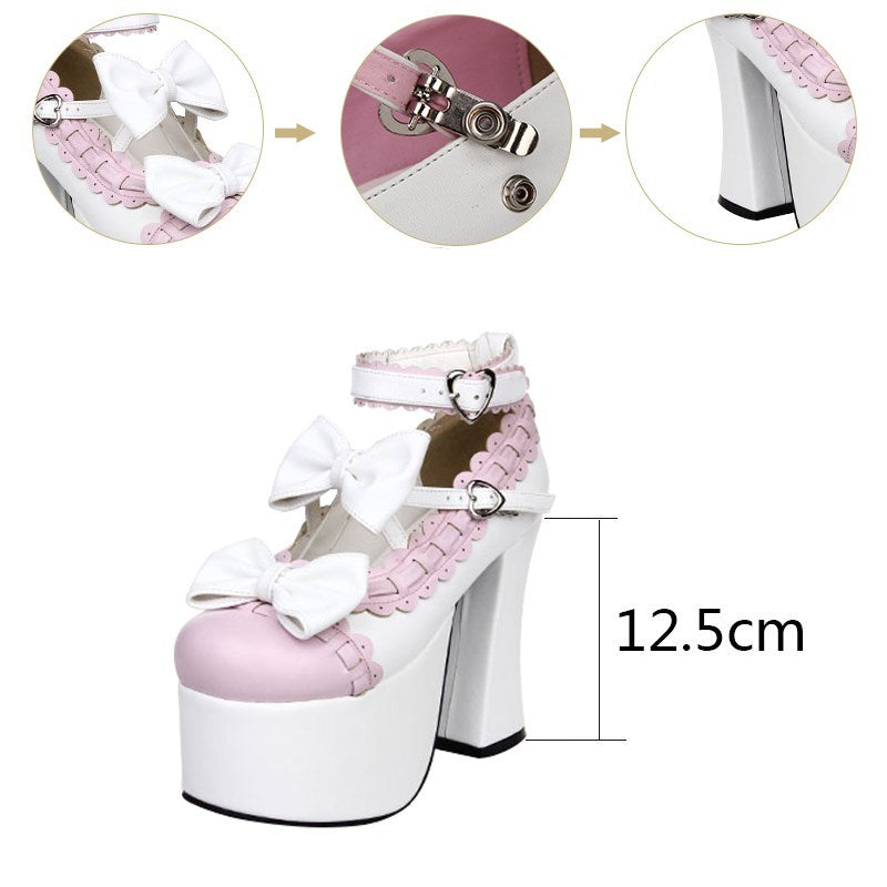 Super high heel shoes