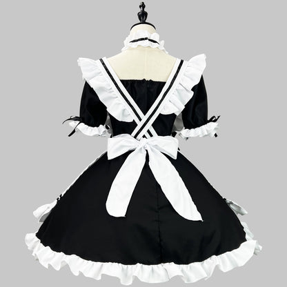 Classic Black And White Maid Cloth Maid Suit