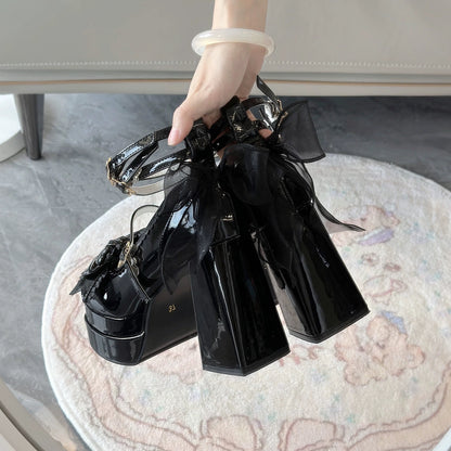 Christmas Cute Girl Lo Shoes Nougat Pastry Feeling Jk Small Leather Shoes