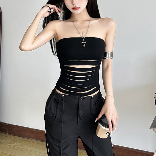 Sweet Strapless Top – Solid Color Vibes