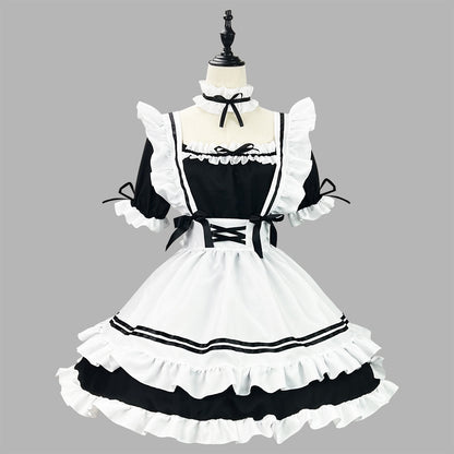 Classic Black And White Maid Cloth Maid Suit