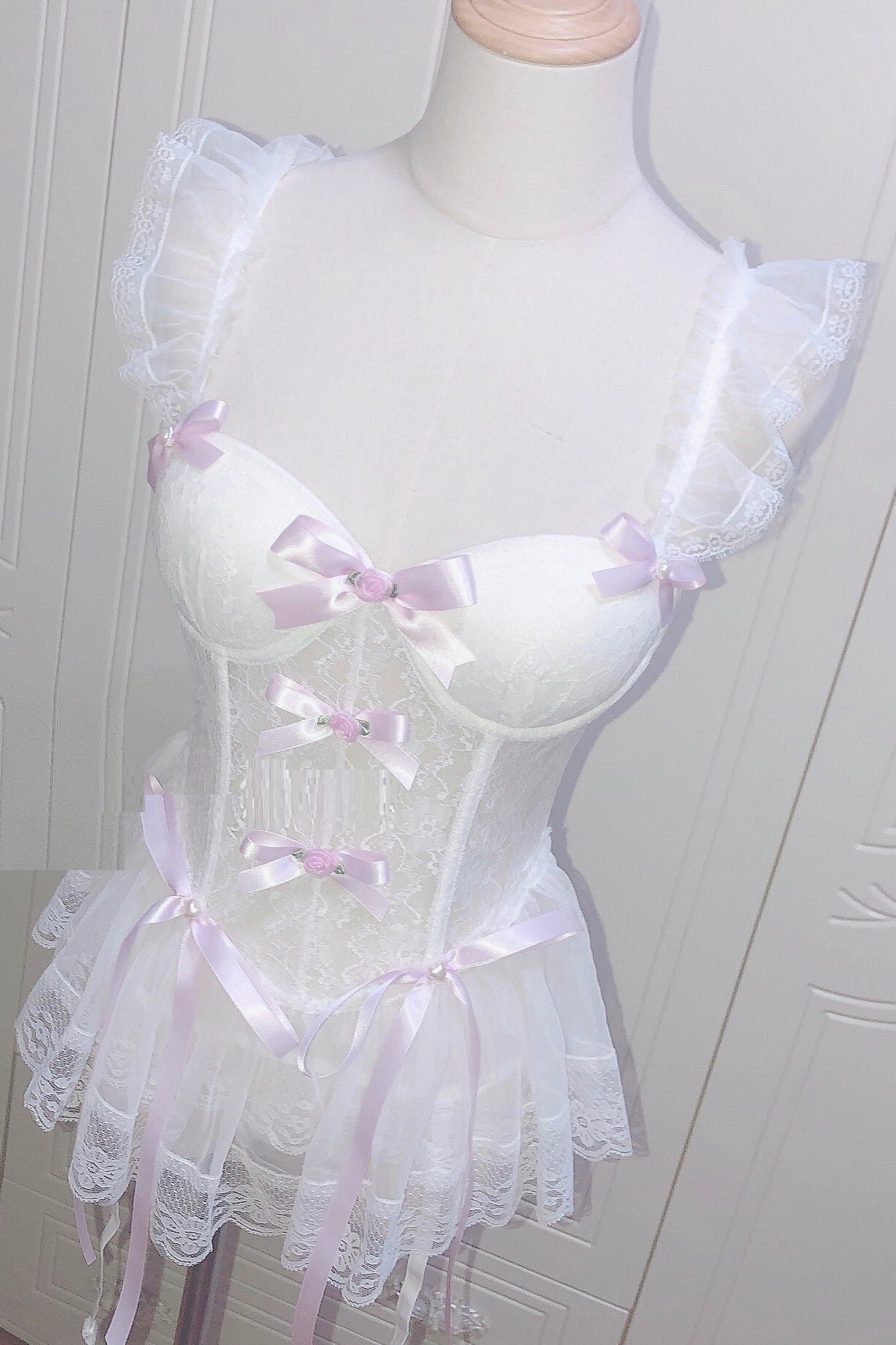 Girl Bowknot  Corset