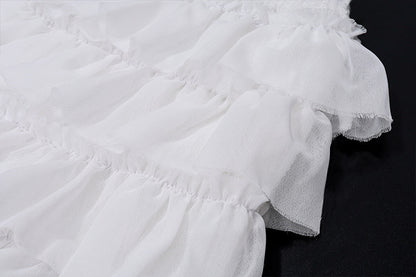 Graceful Cake Skirt Outfit