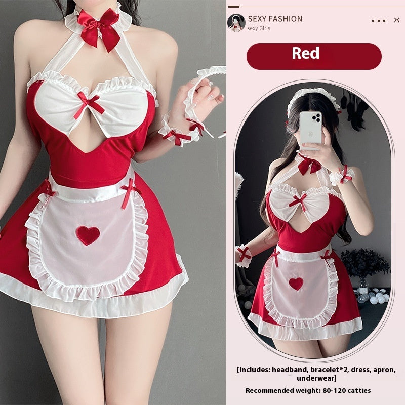 Japanese Sexy Sweet Spaghetti-strap Pure Cute Suit