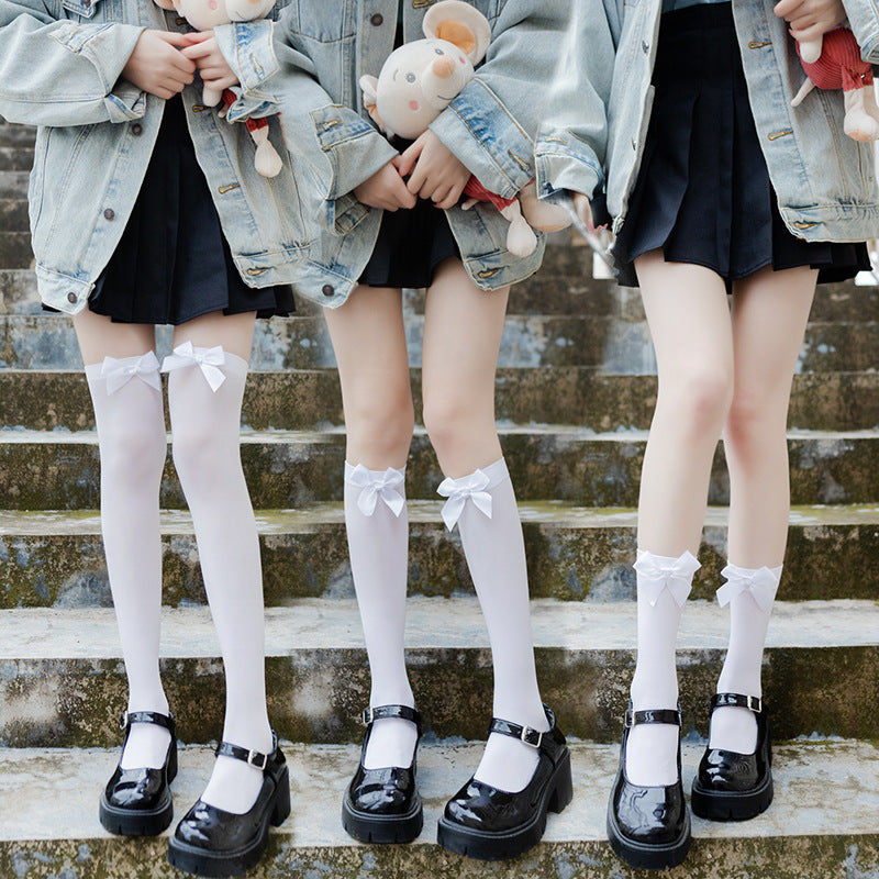 Cute Japanese Style Socks – Mid-Length, Soft & Versatile