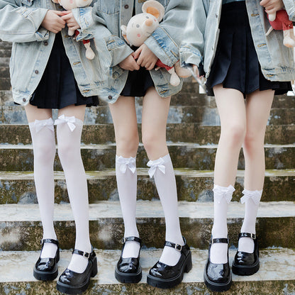 Cute Japanese Style Socks – Mid-Length, Soft & Versatile