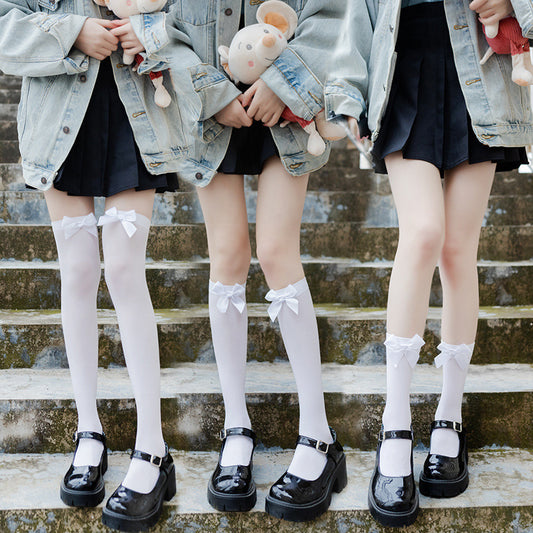 Cute Japanese Style Socks – Mid-Length, Soft & Versatile