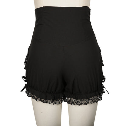 Lace High Waist Sexy Shorts