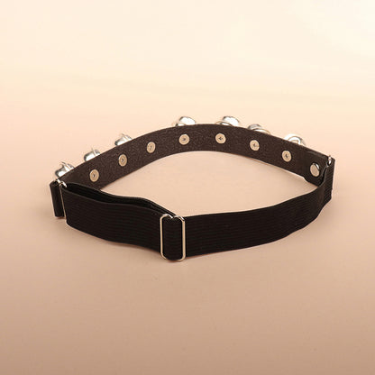 Edgy Leather Leg Ring – Punk & Goth Vibes