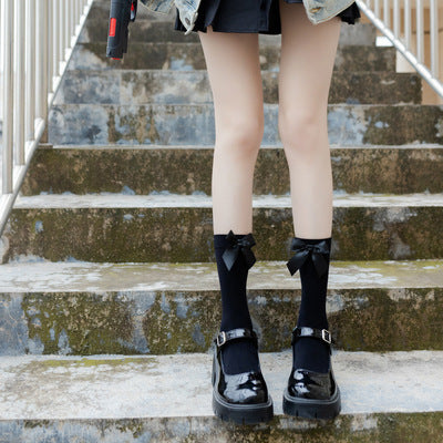 Cute Japanese Style Socks – Mid-Length, Soft & Versatile