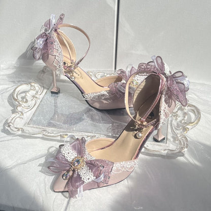 Gorgeous Flower Wedding Elegant Lolita Shoes