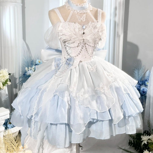 Swan Lake Dress, Pure Lusty Princess Dress, Puffy Skirt, Lolita Skirt, Beautiful