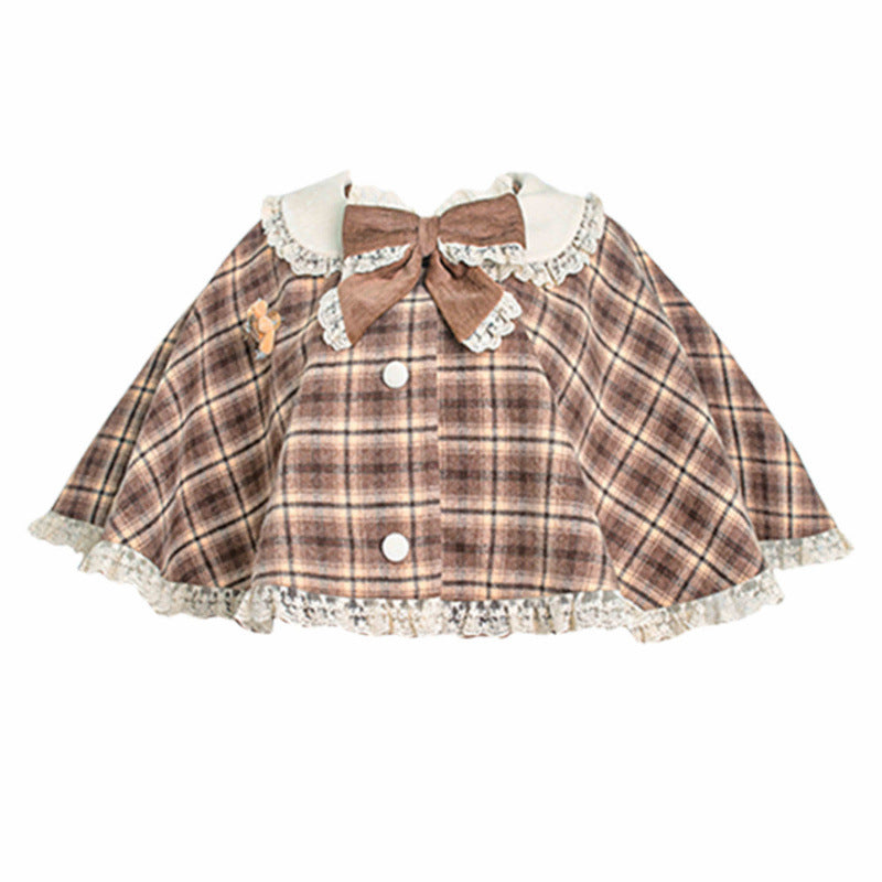 2025 New Sweet And Fashionable Cape Cake Suspender Skirt With Top Three-Piece Suit