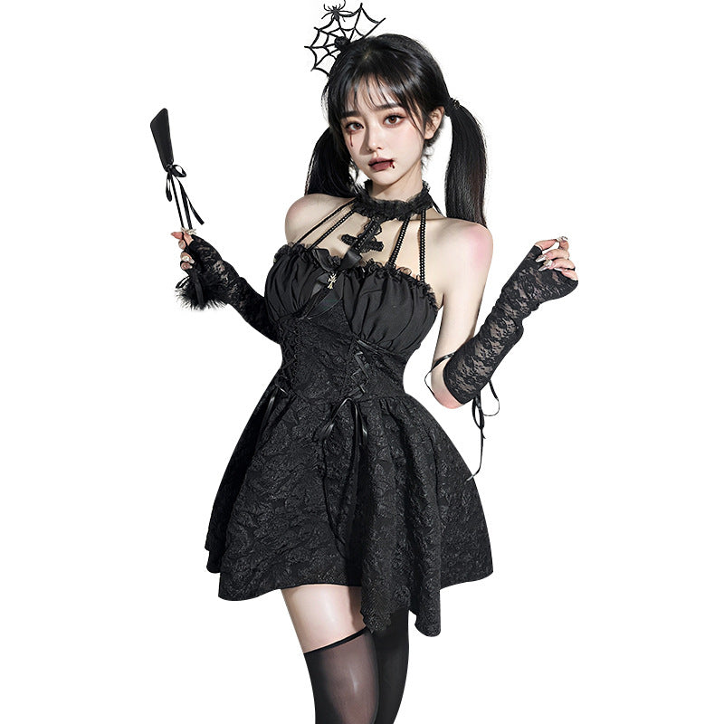 Fairy Love Underwear Halloween COS Dress Sexy Small Chest Abstinence Lolita Demon Dress Suit 670
