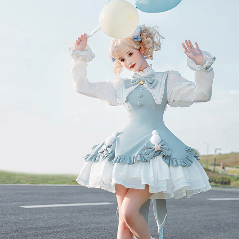 Original Design Magic Girl Op Lolita Dress Daily Cute Lolita Sweet Dress 6621