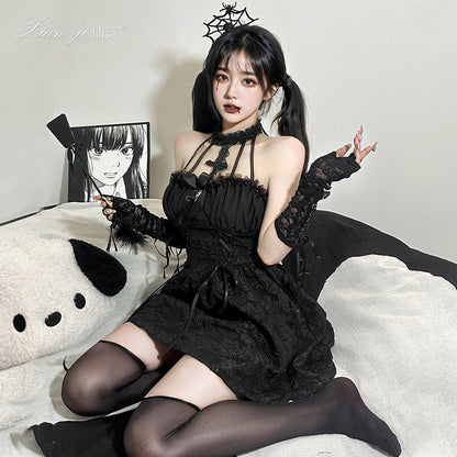 Fairy Love Underwear Halloween COS Dress Sexy Small Chest Abstinence Lolita Demon Dress Suit 670