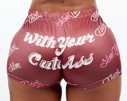 Slim Cut Mid-Rise Shorts – Urban & Sleek
