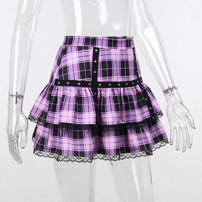 Y2K Skirt Lattice Skirt