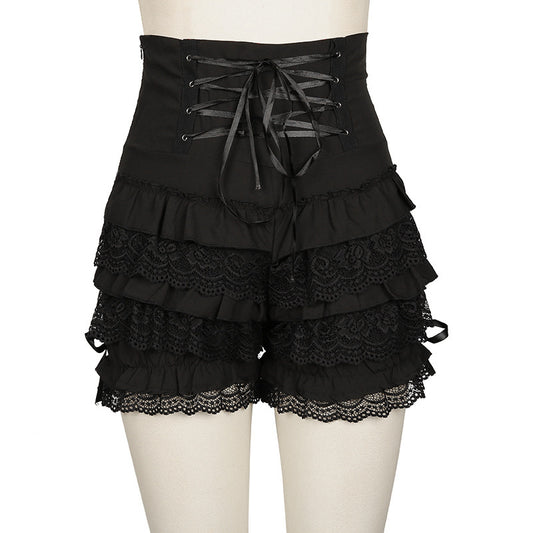 Lace High Waist Sexy Shorts