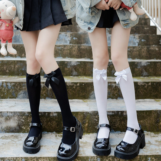 Cute Japanese Style Socks – Mid-Length, Soft & Versatile