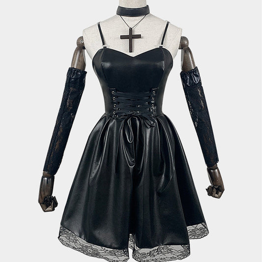 Black Dress Cosplay Performance Costume