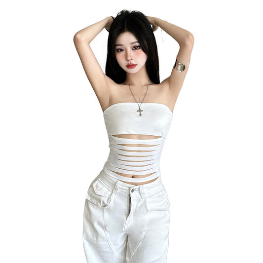 Sweet Strapless Top – Solid Color Vibes