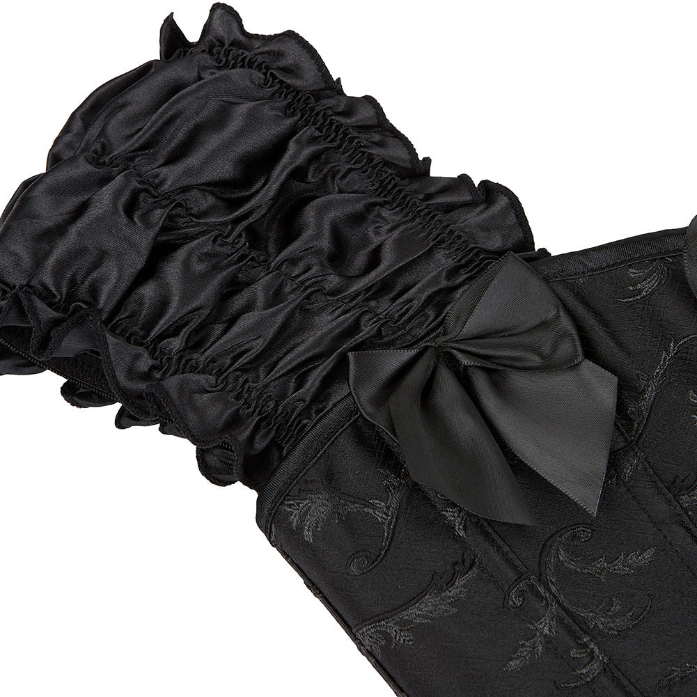 Women's Lace Shoulder Strap Court Waist Trimming And Body Shaping Top