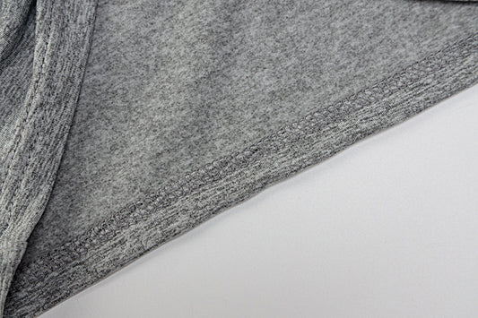 Cropped V-Neck T-Shirt – Elegant Long Sleeve Style