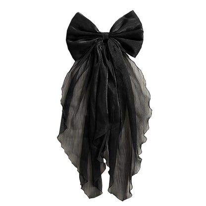 Lolita Bow Splicing Black Dress