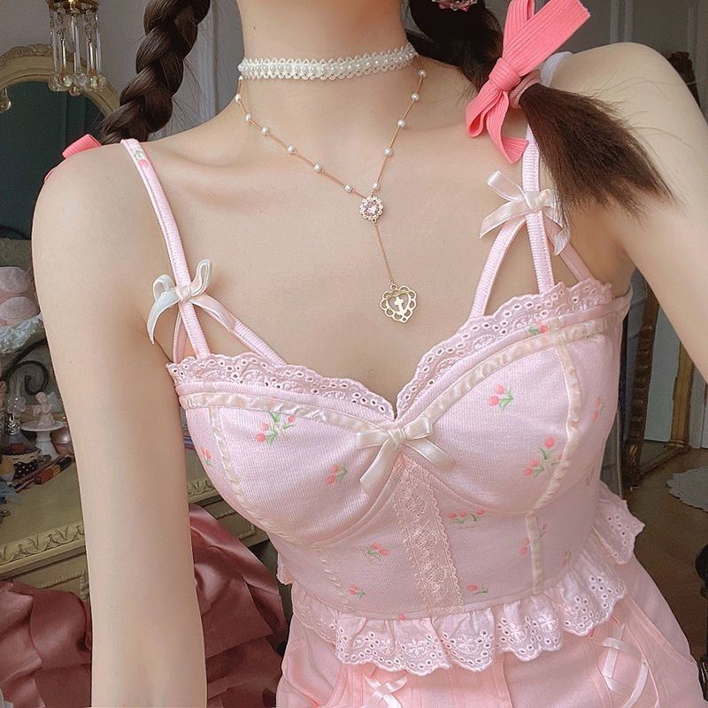 Milky Sweet Vest – Cute & Spicy Summer Style