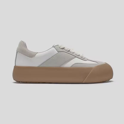 Puffy Shoes Thick Sole Big Toe Retro